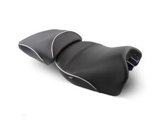 Ducati Multistrada V4 World Sport Seat with Silver Welt.